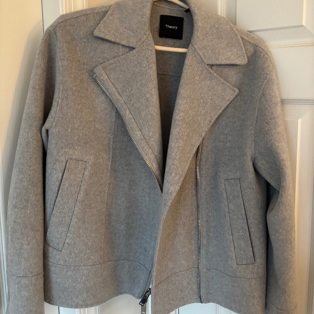 Theory Moto Wool Jacket